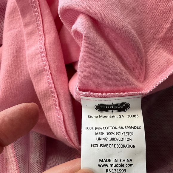 NWT Mud Pie Sequin Western Tutu Dress Cowgirl Birthday Party Plaid Pink 2T-3T - Picture 8 of 10